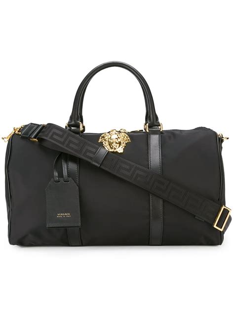 versace travel bag|versace duffle bags men's.